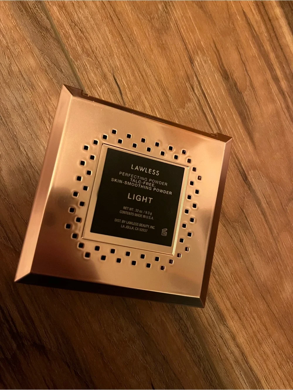 Lawless Rose Gold Compact Powder